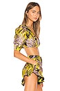 view 2 of 4 TOP CROPPED KAHLO in Yellow Floral