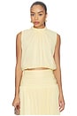 view 1 of 4 Leora Top in Butter Yellow