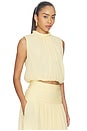 view 2 of 4 Leora Top in Butter Yellow