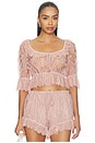 view 1 of 4 Fiorella Top in Mauve