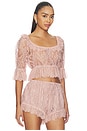 view 2 of 4 Fiorella Top in Mauve