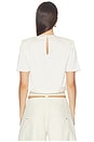 view 3 of 4 Celina Top in Ivory