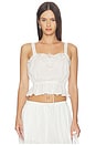 view 1 of 5 Carlina Top in Ivory