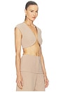 view 2 of 4 Eva Top in Beige