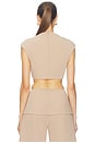 view 4 of 4 Eva Top in Beige