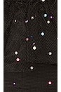 view 5 of 5 Suza Crop Top in Black Multi Dot
