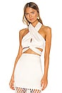 view 1 of 4 Zita Top in Pearl White