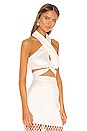view 2 of 4 Zita Top in Pearl White