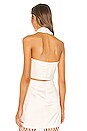 view 3 of 4 Zita Top in Pearl White