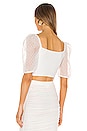 view 3 of 5 TOP CORTO SANCIA in White