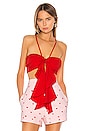 view 1 of 4 Madelyn Crop Top in Red Scarlet