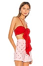 view 2 of 4 Madelyn Crop Top in Red Scarlet
