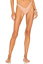 view 1 of 5 BAS DE MAILLOT DE BAIN TAYA in Camel & White
