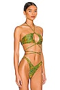 view 2 of 4 ТОП AZARIA in Jungle Green Leopard