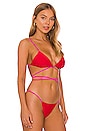 view 2 of 4 Angelo Top in Red & Pink