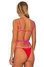 view 3 of 4 Angelo Top in Red & Pink