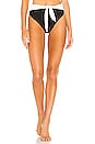 view 1 of 4 Beso High Waist Bottom in Black & White