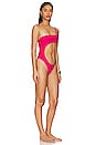 view 2 of 4 Cilia One Piece in Hot Pink