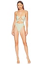 view 1 of 3 Marcelo One Piece in Pastel Green