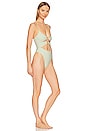 view 2 of 3 Marcelo One Piece in Pastel Green