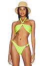 view 1 of 4 Sintia Top in Neon Yellow