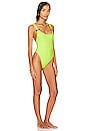 view 2 of 3 Sintia One Piece in Neon Yellow