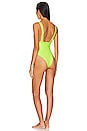 view 3 of 3 Sintia One Piece in Neon Yellow