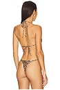 view 3 of 4 Bruna Top in Brown Animal
