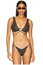 view 1 of 4 Sahara Top in Dark Brown