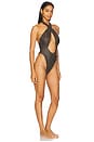 view 2 of 3 Sahara One Piece in Dark Brown