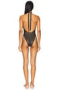 view 3 of 3 Sahara One Piece in Dark Brown