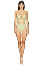 view 1 of 3 Rya One Piece in Melon Green