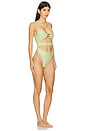 view 2 of 3 Rya One Piece in Melon Green
