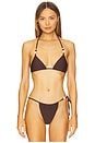 view 1 of 4 Jacy Top in Dark Brown