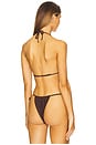 view 3 of 4 Jacy Top in Dark Brown