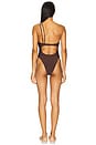 view 4 of 4 Jacy One Piece in Dark Brown
