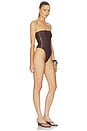 view 2 of 3 MAILLOT DE BAIN 1 PIÈCE NOA in Espresso Brown