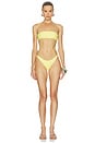 view 4 of 4 Noa Top in Lemon Yellow