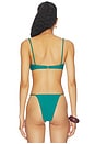 view 3 of 4 Valina Top in Teal Blue