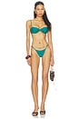 view 4 of 4 BAS DE MAILLOT DE BAIN VALINA  in Teal Blue