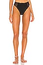 view 1 of 4 Micaela High Waist Bottom in Black