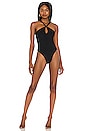 view 1 of 4 MAILLOT DE BAIN 1 PIÈCE ALANZA in Black