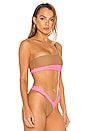 view 2 of 4 Rumba Top in Pink & Nude