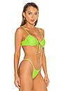 view 2 of 4 TOP BIKINI FRANNY in Lime