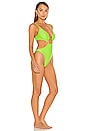 view 2 of 3 Franny One Piece in Lime