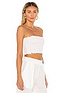 view 2 of 4 Nora Crop Top in White