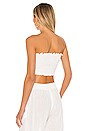 view 3 of 4 Nora Crop Top in White