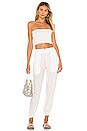 view 4 of 4 Nora Crop Top in White