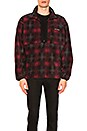 view 1 of 4 Pacific Northwest CSC Originals Printed Fleece Jacket in Red Mountain Print