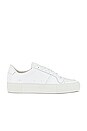 view 1 of 7 Full Court Saffiano Low Top Sneaker in White